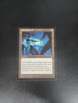 Magic MTG - Cursed Scroll - Tempest nm - Image 1
