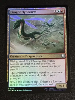 MTG Avatar: The Last Airbender Dragonfly Swarm Foil 0215 NM - Image 1