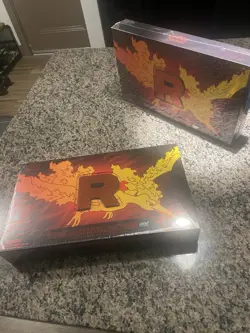 Pokemon TCG Team Rockets Moltres EX Ultra-premium Collection - Image 1