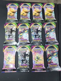 Pokemon TCG: Vivid Voltage Sleeved Booster Packs. 12 Total! - Image 1