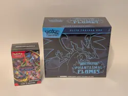 Pokemon Mega Evolution Phantasmal Flames ETB + Booster Bundle 🔥 - Image 1