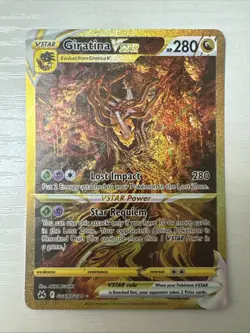 Giratina VSTAR GG69/GG70 - Crown Zenith (CRZ) Secret Rare Pokemon TCG NM - Image 1