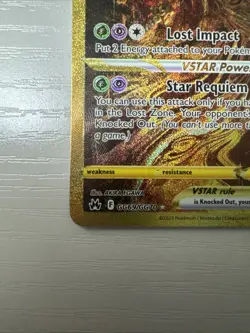 Giratina VSTAR GG69/GG70 - Crown Zenith (CRZ) Secret Rare Pokemon TCG NM - Image 5