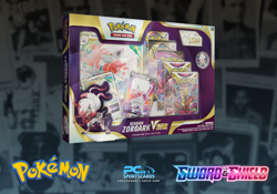 Pokemon S&W Hisuian Zoroark Vstar Premium Collection Box Factory Sealed WPP19 - Image 1