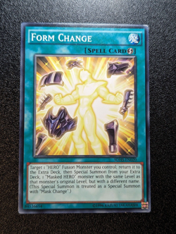 Form Change - SDHS-EN020 - Common Yugioh - LP - Image 1