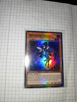 YuGiOh Maze of the Master Trickstar Hoody MZTM EN025 Super Rare - Image 1