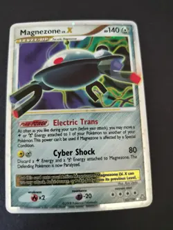 Pokemon TCG Legends Awakened Magnezone English Holo Card LV.X 142/146 NM - Image 3