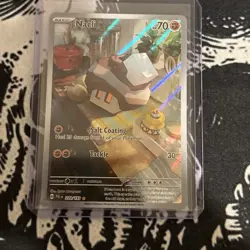 2023 Pokemon Card Nacli #220/193 Paldea Evolved NM To Mint In Protector - Image 1