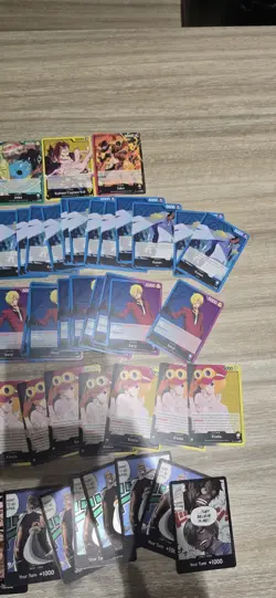 One Piece TCG OP08, 10, 11, 12, 13 Leaders and DON CARD 77 Card Lot - Image 5