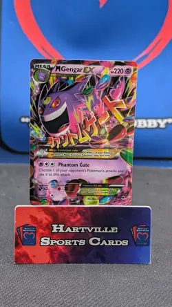 Mega MGengar EX 35/119 XY-Phantom Forces Holo Pokemon Card LP/MP - Image 1
