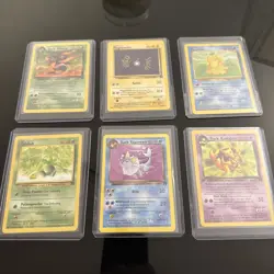 Vintage Team Rocket Pokemon Cards - Image 1