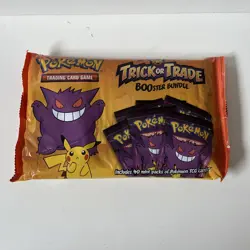 Nintendo Pokemon TCG BOOster Trick Or Trade Trading Card Game - 120 Cards 820650850783 - Image 1