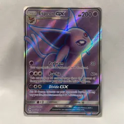 POKEMON 2017 140/149 ESPEON GX SUN & MOON BASE FULL HOLO CARD - EX/MINT - Image 1