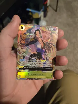 One Piece Card Game TCG Boa Hancock PRB02-017 Alt Art M/NM Condition - Image 1