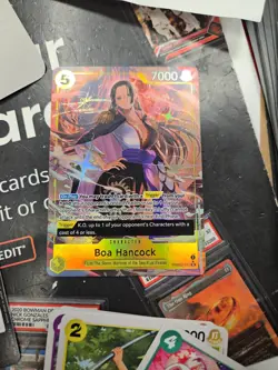 One Piece Card Game TCG Boa Hancock PRB02-017 Alt Art M/NM Condition - Image 3