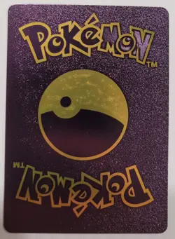 Pokemon Card Pikachu Mega Sableye Full Art Black Gold Foil Fan Art #005 - Image 2