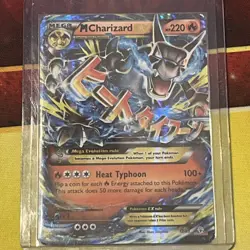 Generations Pokemon Mega M Charizard EX Holo Ultra Rare Card 12/83 LP - Image 5