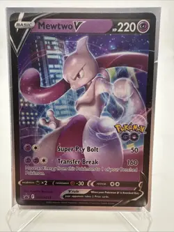 Mewtwo V SWSH223 SWSH: Sword & Shield Promo Cards Holo - Image 1