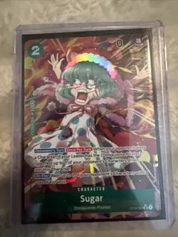 Sugar SR Alt Art OP04-024 NM Kingdoms of Intrigue One Piece English Card - Image 1