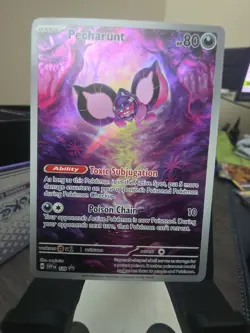 Pokemon Sealed Pecharunt 129 SV Scarlet Violet Promo Card Black Star Promo NM - Image 1