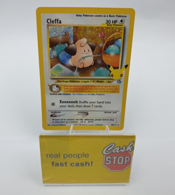 Cleffa 20/111 Rare Holo Foil Celebrations Classic Collection Pokemon TCG Card - Image 1
