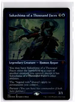 Sakashima of a Thousand Faces Foil Etched 561 LP x1 MTG Magic: the Gathering - Image 1