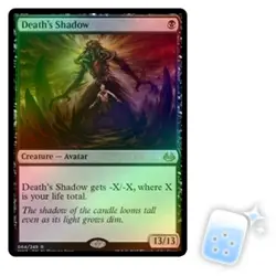 FOIL DEATH'S SHADOW Modern Masters 2017 Magic MTG MINT CARD - Image 1