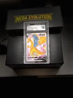 2020 Pokemon Charizard V Black Star Promo SWSH050 CGC 10 Gem Mint Champions path - Image 2