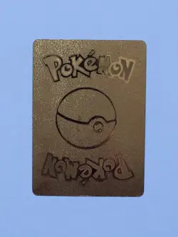 Pokemon Pikachu Mega Sableye #005 TAG Cosplay Gold Foil Fan Art - Image 2