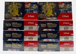 Lote (8) Pokemon Surging Sparks Elite Trainer Box + Booster Bundle Costco SELLADO - Image 1