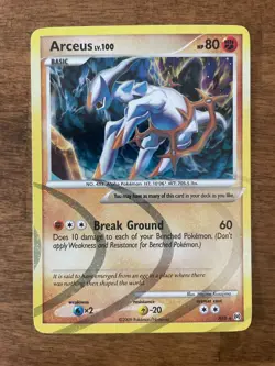 Arceus - AR8 - Pokemon Platinum - Holo Rare NM - Image 1