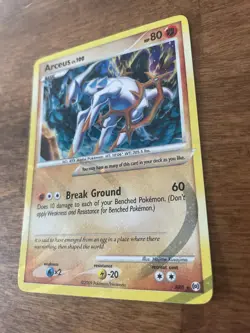 Arceus - AR8 - Pokemon Platinum - Holo Rare NM - Image 2