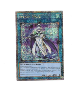Yugioh Yu-Gi-Oh! Splash Mage RA04-EN080 Quarter Century Secret Rare - Image 1