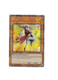 Yugioh Yu-Gi-Oh! Mystic Piper RA04-EN005 Quarter Century Secret Rare - Image 1
