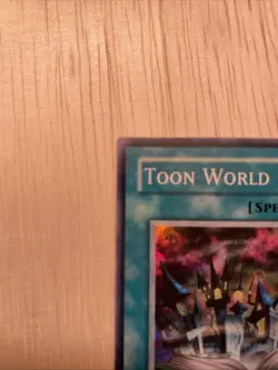 Yu-Gi-Oh! TCG Toon World MRL-076 Magic Ruler Unlimited Super Rare LP Condition - Image 2