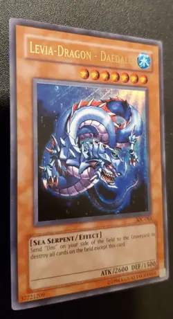 Yu-Gi-Oh! Levia-Dragon - Daedalus IOC-083 Invasion of Chaos (2004) Near Mint - Image 2