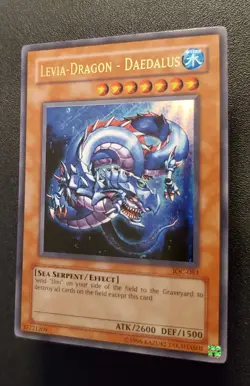 Yu-Gi-Oh! Levia-Dragon - Daedalus IOC-083 Invasion of Chaos (2004) Near Mint - Image 3