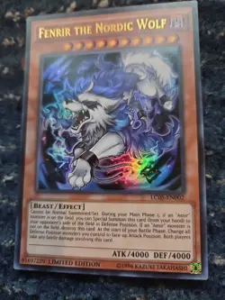 Yu-Gi-Oh! - Fenrir The Nordic Wolf (LC05-EN002) Limited Edition - Ultra Rare - Image 3