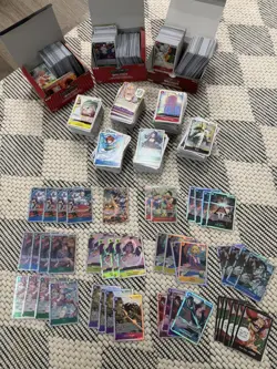 One Piece TCG OP12/PRB02/OP13 Card Bulk Lot C/UC/R/SR 2,000+ Cards - Image 1