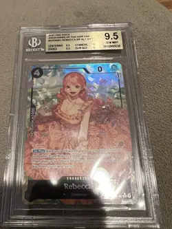 Rebecca BGS 9.5 GM OP05-091 SR (Alt Art) One Piece Tcg Card - Image 1
