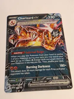 Charizard ex 196 Sv: Scarlet & Violet Promo Cards Holo - Image 2