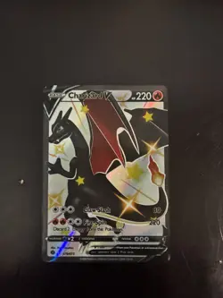 2020 Pokemon SWSH Champion's Path Charizard v Secret Rare Card #079/073 - Image 1