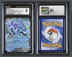 Suicune EX 010/034 Pokemon Blastoise & Suicune EX Deck CGC 9 Mint - Image 1