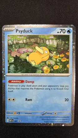 Psyduck 007 Black Star Promo Pokemon Mega Evolution - Image 1