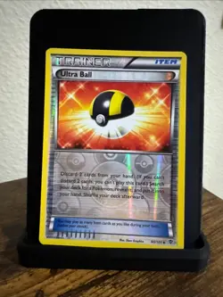 Pokemon TCG Ultra Ball 102/108 Dark Explorers Reverse Holo Trainer LP - Image 1