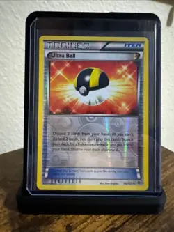 Pokemon TCG Ultra Ball 102/108 Dark Explorers Reverse Holo Trainer LP - Image 3