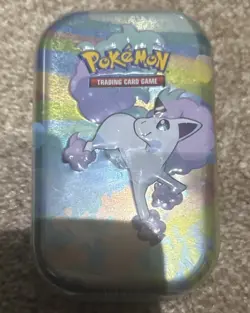 Pokemon Galar Pal Mini Tin Galarian Ponyta 2 Pokemon Booster Packs - NEW SEALED - Image 1