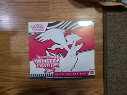Pokemon Scarlet and Violet White Flare Elite Trainer Box ETB - Image 1