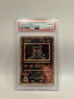 Pokemon TCG Ancient Mew Holo Promo PSA 8 with Swirl NM-MT - Image 1