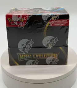 Auction #1 Pokemon TCG Mega Evolution Base Set ME01 Enhanced Booster Box SEALED - Image 1